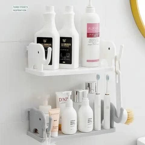 Self Floating Wall Shelf (Pack of 2)