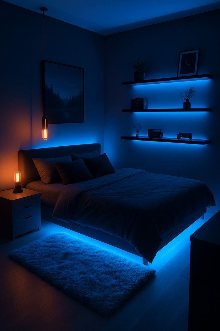 Smart LED & Light Strips – Color-changing, schedule-controlled.