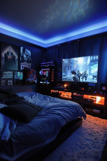 Smart LED  & Light Strips – Color-changing, schedule-controlled.